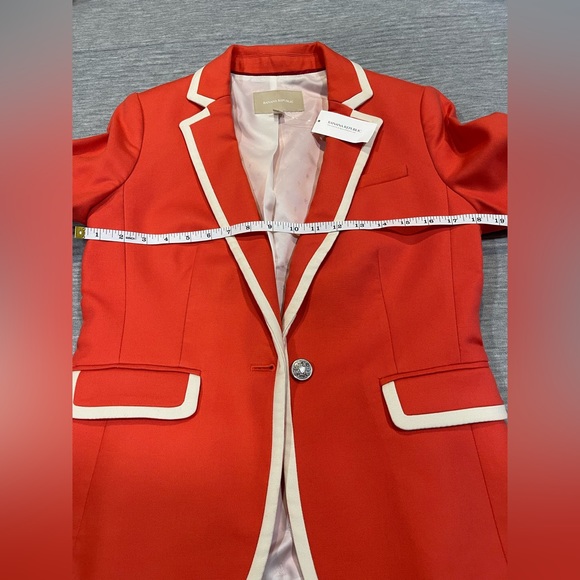 Banana Republic Classics Tapped Blazer New with tags Size 6 - Picture 7 of 10
